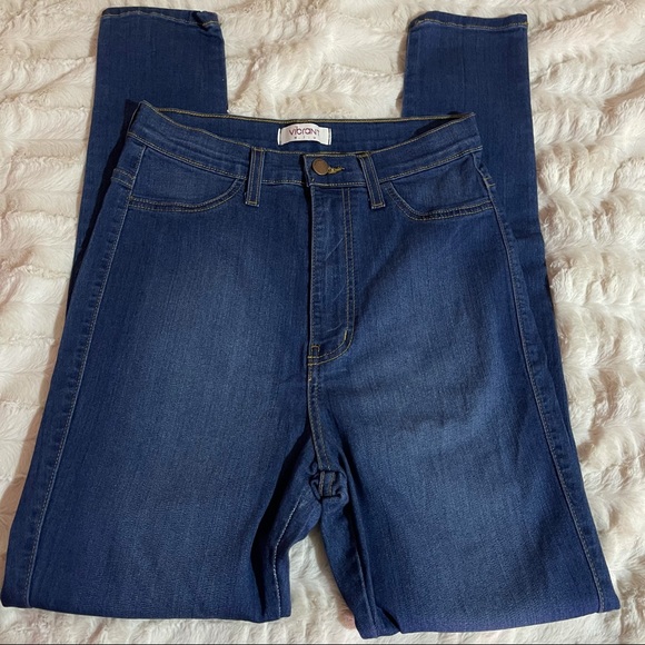 High Rise Skinny Jeans - Picture 2 of 6